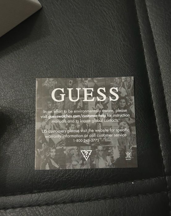 zegarek guess złoty