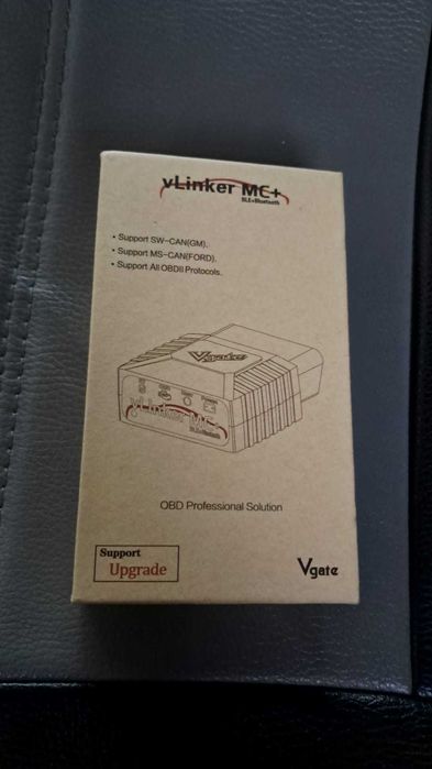 Scanner de diagnóstico OBD2 ELM327 Vgate VLinker MC+ com cabos adaptadores OBD2 para Fiat/Alfa Romeo/Lancia e aplicação AlfaOBD