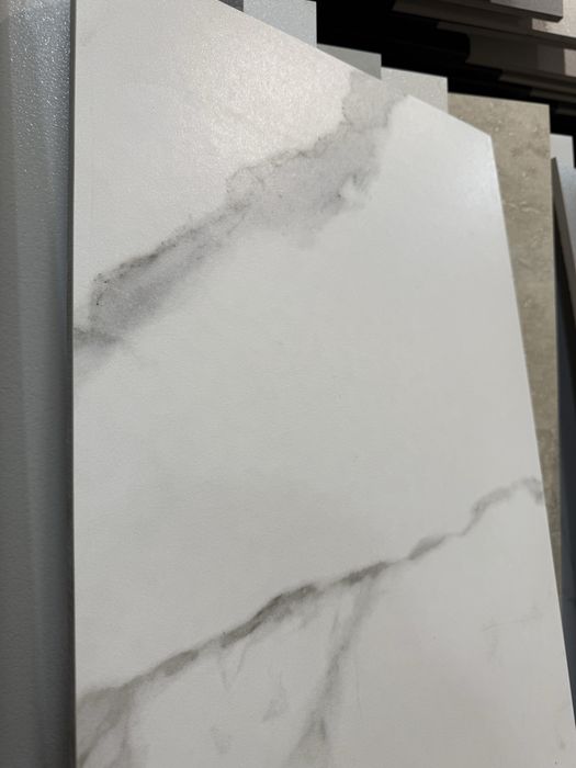 Płytki Podłogowe Ścienne Gres 30 X 60 kamień calacatta carrara szare
