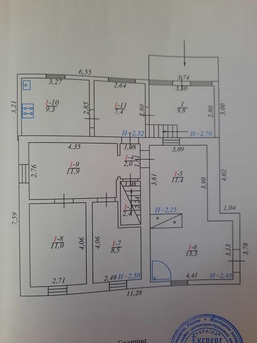 Продається будинок в с.Соколова біля м.Хільника