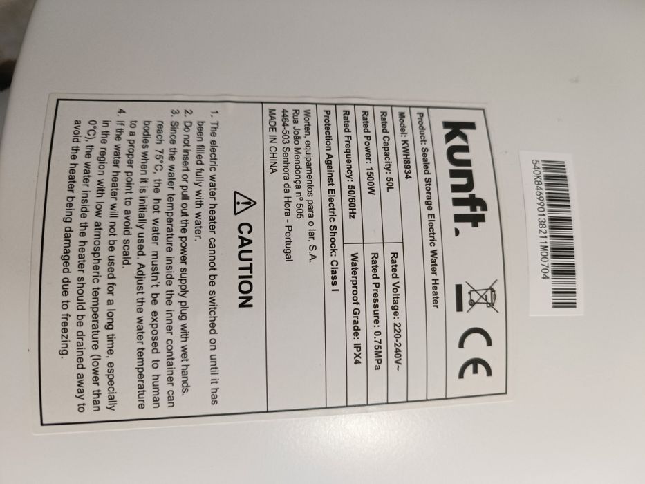 Vendo microondas 20 LT, e termoaculadpr de 50 lt . entrega em Elvas