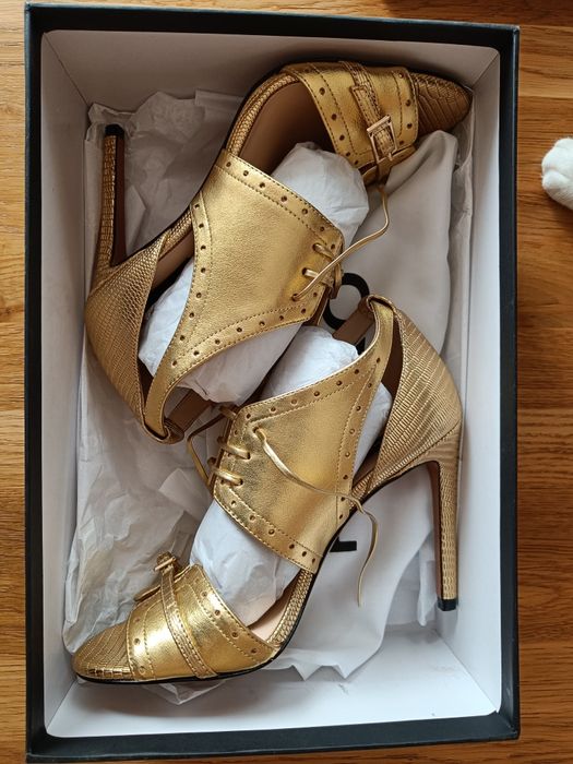 Damskie sandały na obcasie Pinko Francine