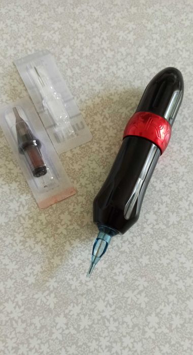 тату машинка (пэн) Rocket bl/red