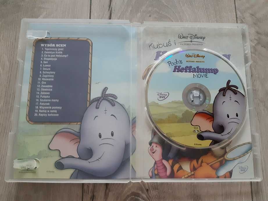 Płyta DVD "Kubuś i Hefalumpy"