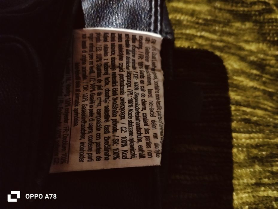 Rękawiczki skórzane kobiece