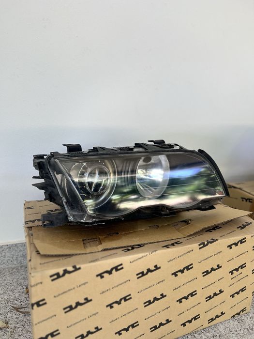 Kit Completo Xenon BMW E46 — Óticas Originais Bosch + Eletrónica