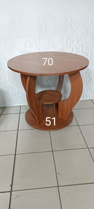 Стіл журнальний круглий