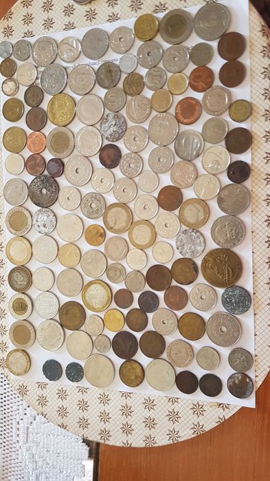 monety różne zagraniczne
