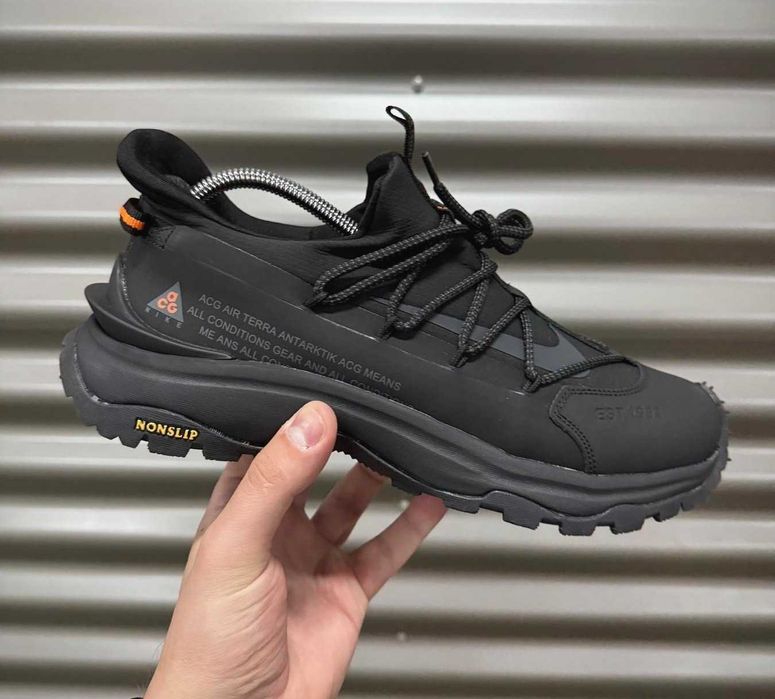 Зимине мужские термо кроссовки Найк черные Nike гортекс