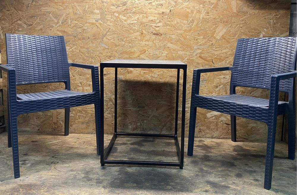 Zestaw Mebli Balkonowych Ogrodowych