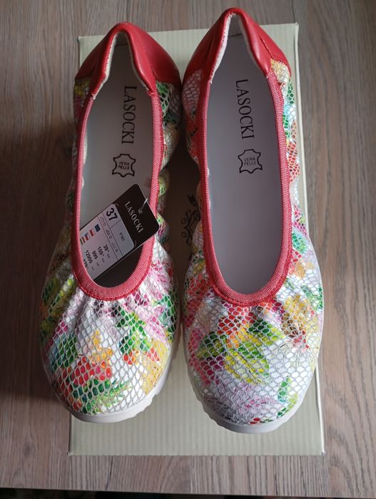 Buty damskie skóra naturalna Lasocki roz. 37 NOWE