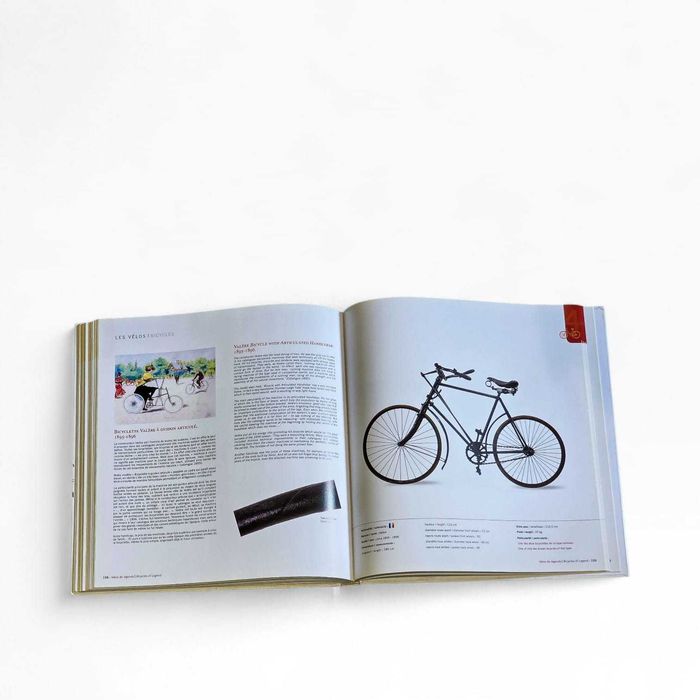 Livro “Vélos de légende” de Claude Reynaud – Grande Formato, Capa Dura, Edição Coleção