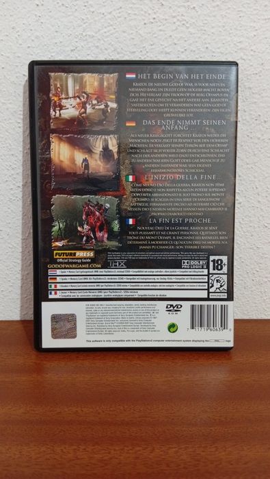 God of War 2 PS2 Completo Original