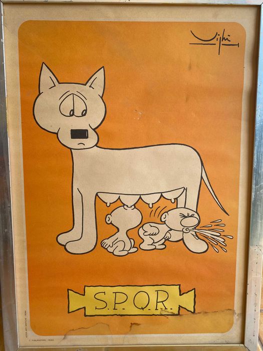 Cartaz raro italiano