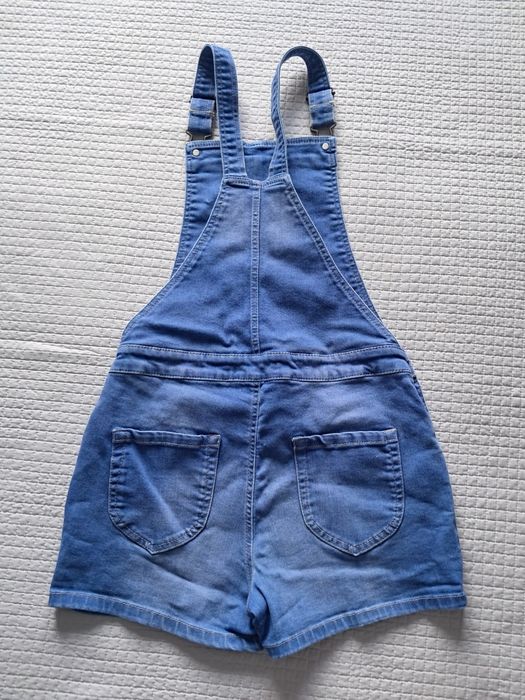 M&S jeansowe ogrodniczki r.164cm
