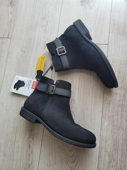 Botki ze skóry naturalnej r.38