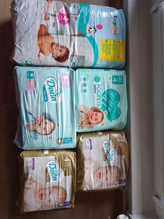 Zestaw pieluszek Dada 4 i Lupilu 4