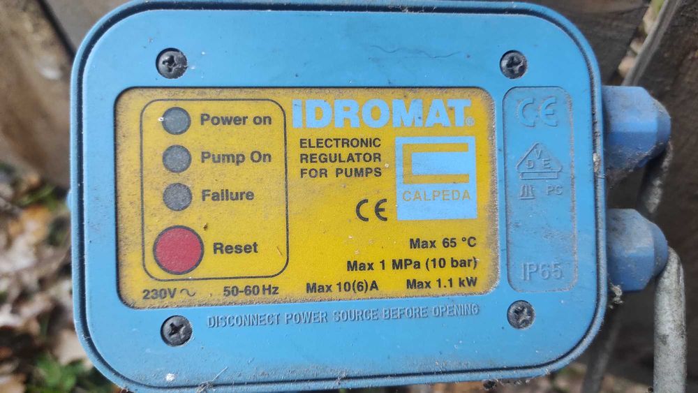 Pompa do wody, hydrofor Idromat