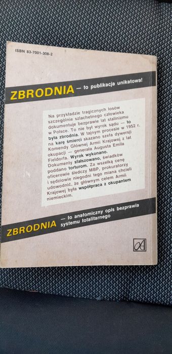 Zbrodnia Sprawa generała Fieldorfa - Nila