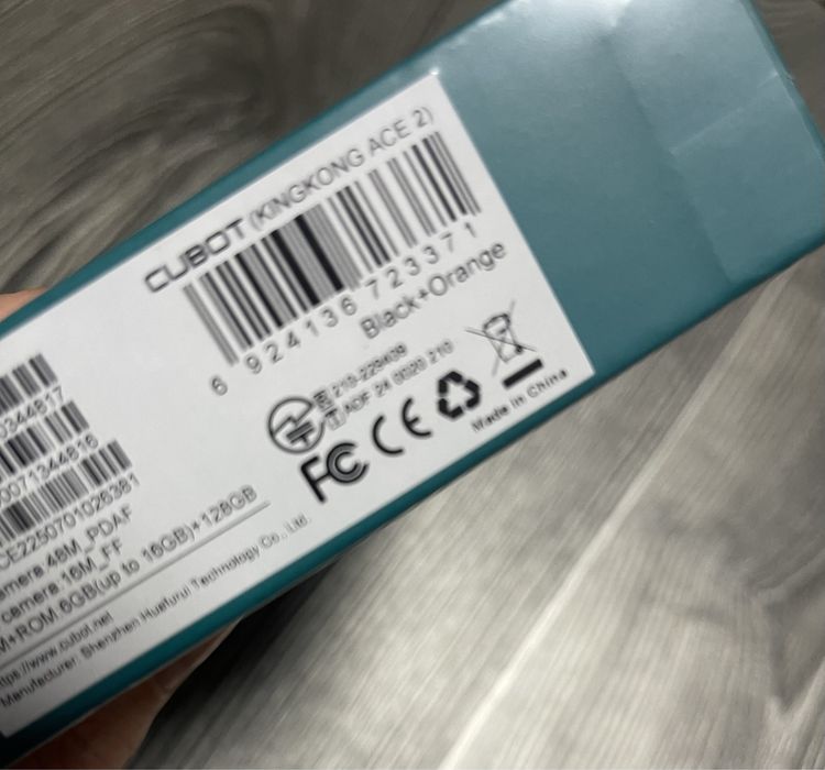 Новий Cubot KingKong ACE 2 NFC 6/128GB 2 екрана!!! В заводскій плівці