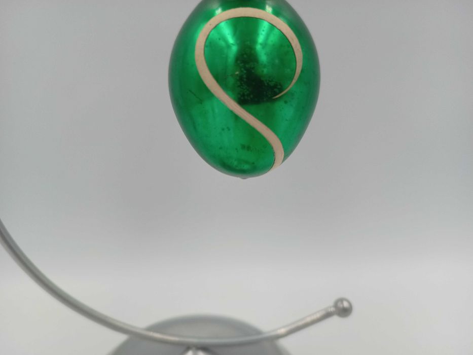 Stara bombka z PRL kotek kot bombki na choinkę