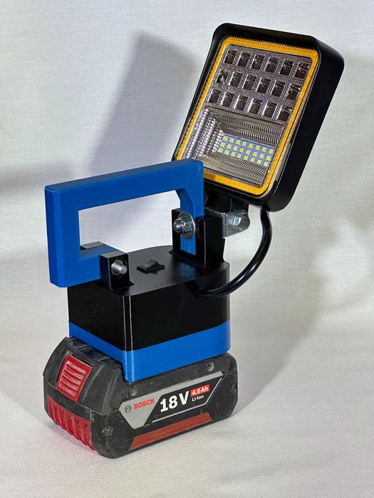 Lampa Led do Bosch 18V Zabezpieczenie