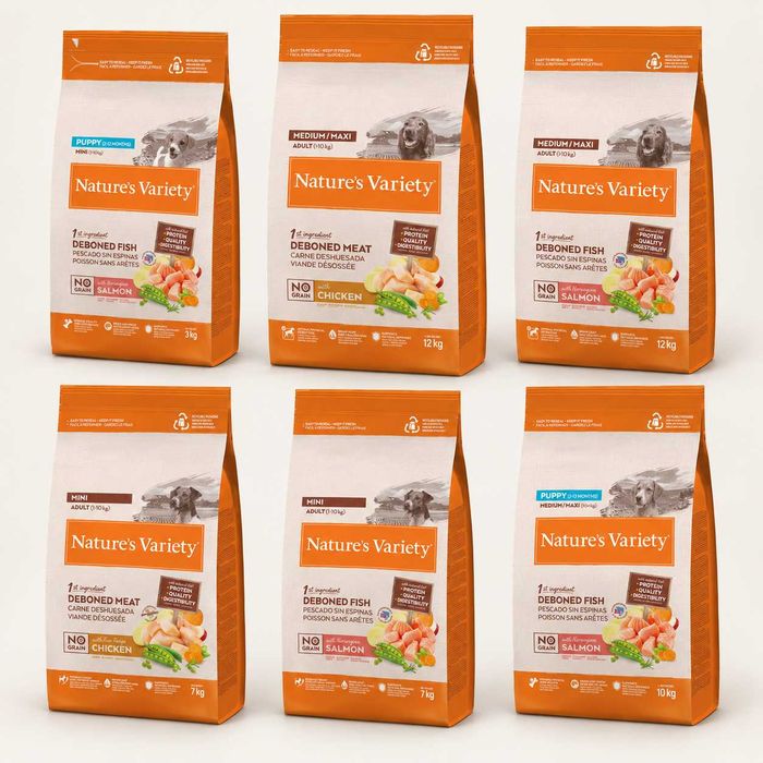Nature’s Variety No Grain Cão – Ração Sem Cereais