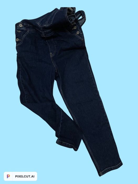 Джинсовий комбінезон для вагітних