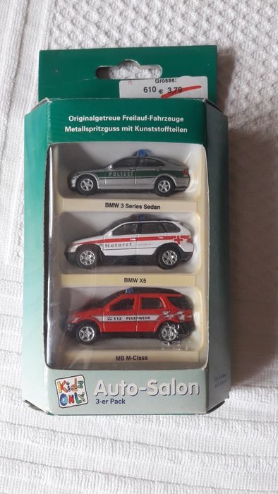 Набір моделей машинок з Німеччини