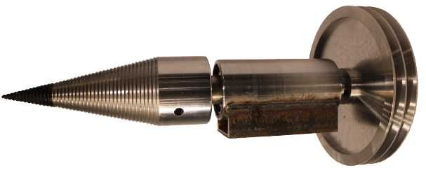 Świder do drewna 120mm z kołem 300mm GRUBY WAŁ