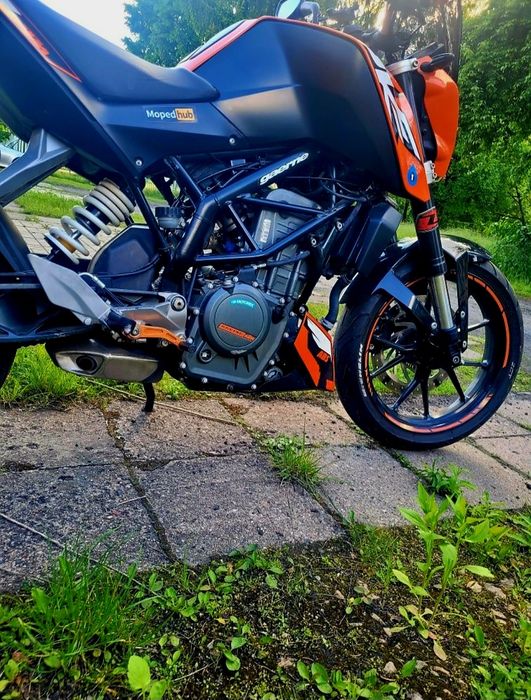 Ktm duke 390/125 możliwa zamiana