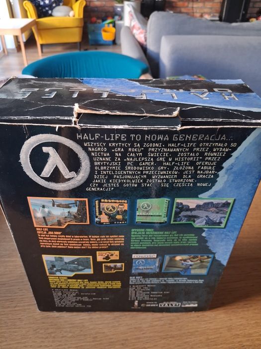 Half life generacja big box PL gry pc gra komputerowa