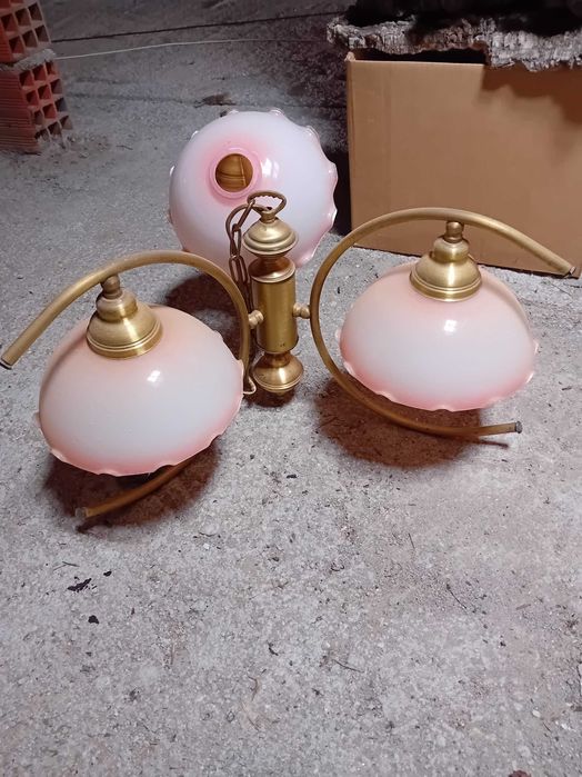 Candeeiros e apliques antigos - Baixa de preço