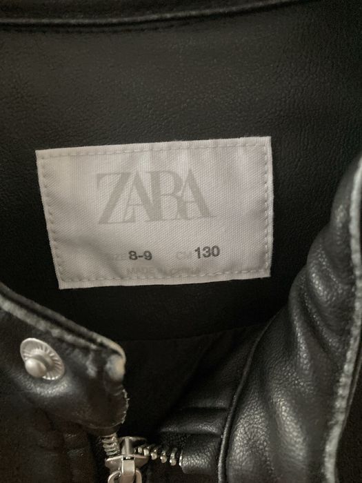 Czarna ramoneska, kurtka Zara