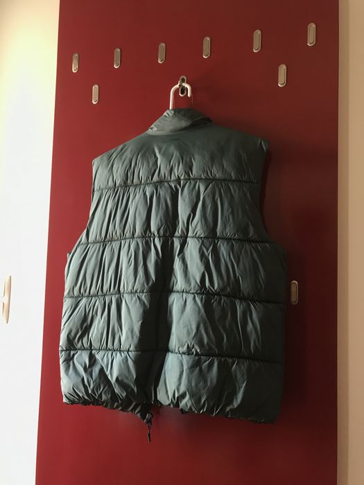 Colete alcochoado verde escuro