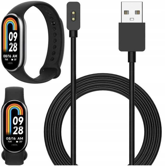 Ładowarka do OPASKI SMARTWATCH XIAOMI MI BAND 8 / 9 Kabel Magnetyczny