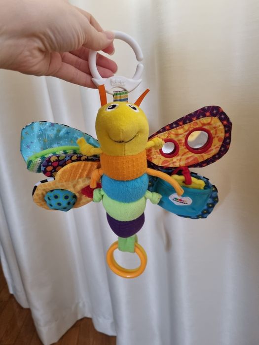 М'яка іграшка підвіска Lamaze метелик прорізувач