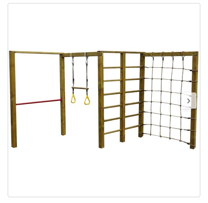 Drewniany plac zabaw zygzak sobex