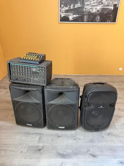 Sistema de som profissional