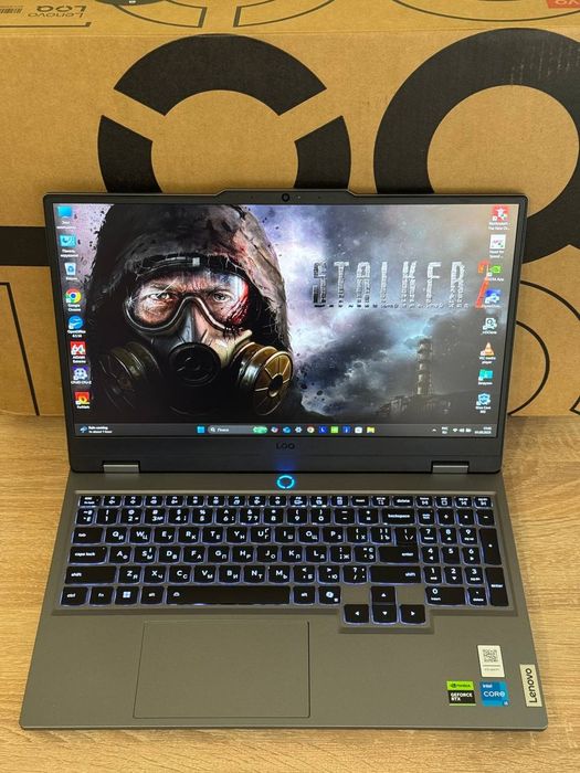 Мощный игровой ноутбук Lenovo-LOQ-15 (i5-13450HX/RTX5060-8Gb-100W) new