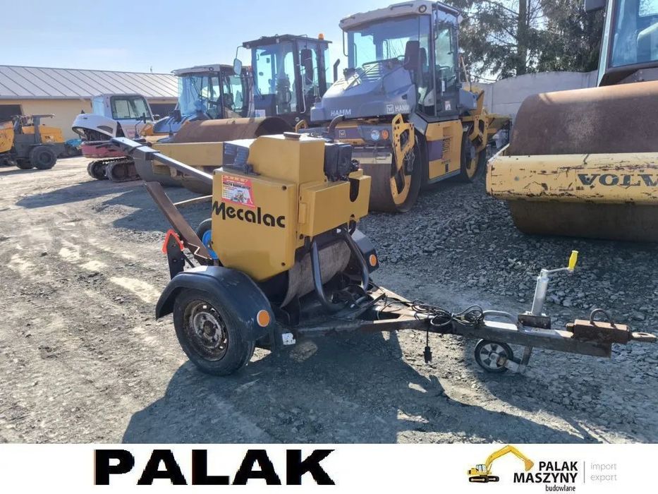 Mecalac Walec drogowy  MECALAC  MBR -71  + PRZYCZEPKA ,  2018 rok  MECALAC    MBP  71 / Terex    MBP 71  + Przyczepka   ,Hamm