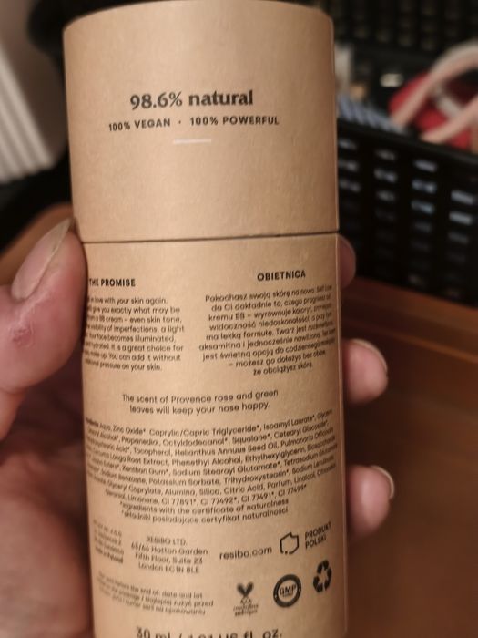 Krem BB firmy resibo nowy