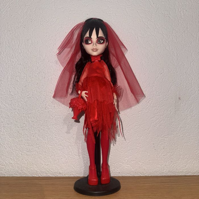 Лялька Monster High Скелектор Лідія Бітлджус із сету