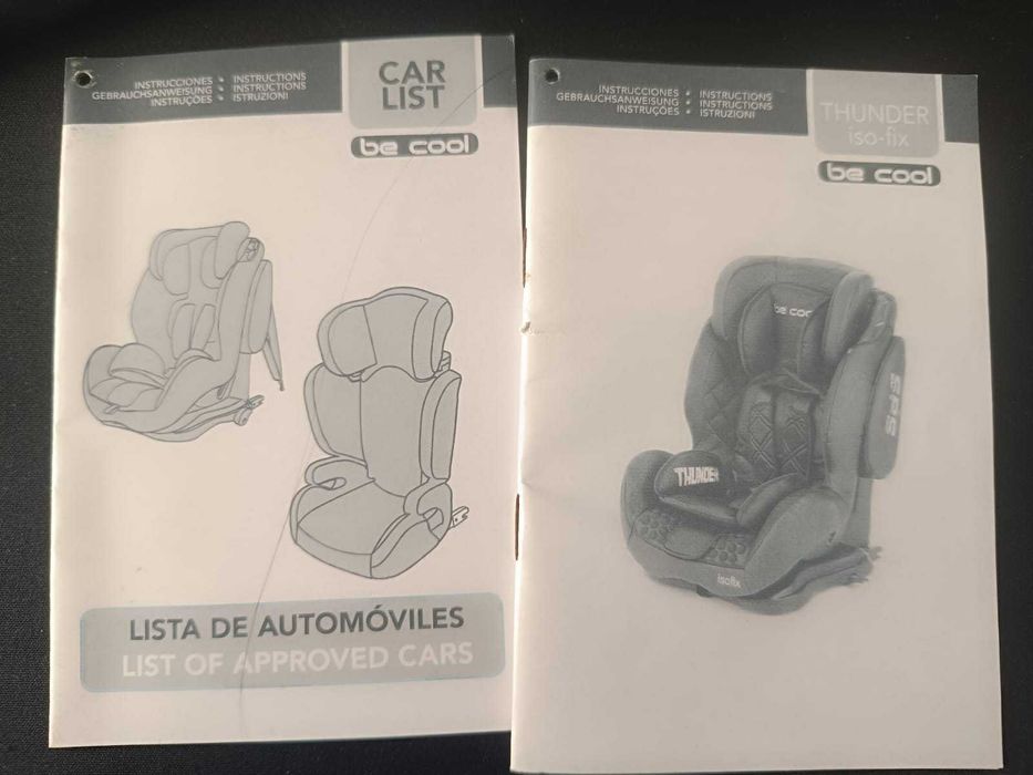 Cadeira auto grupo I, II, III