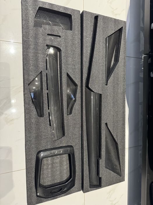 Карбоновые элементы в салон для BMW 5-Series G60 2024+ Накладки