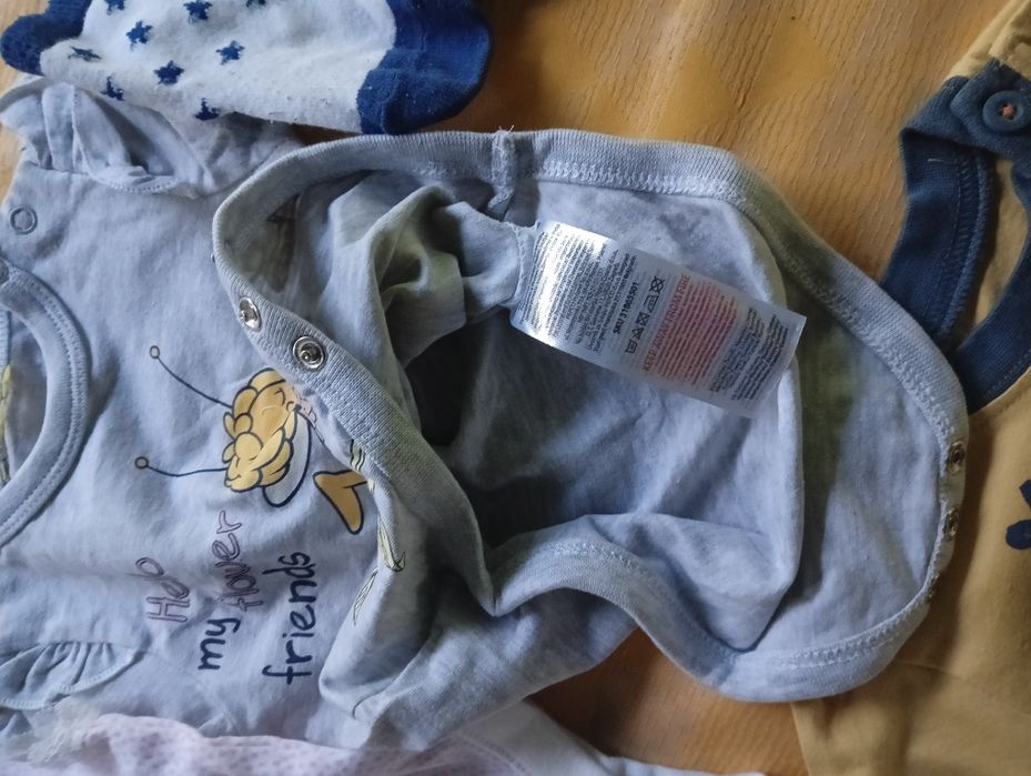 Body koszulki niemowlęce