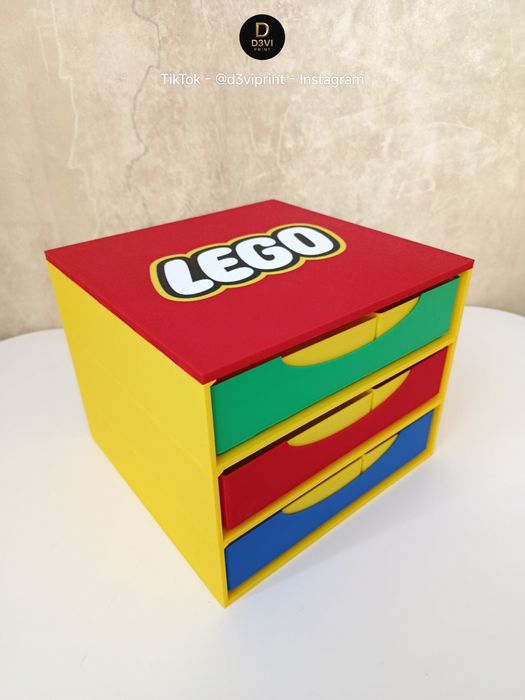 Бокс органайзер для Lego‼️Шафка сортер деталей Лего шкафчик