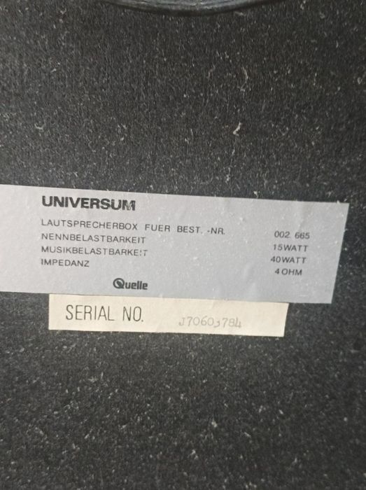 Universum VIP 707