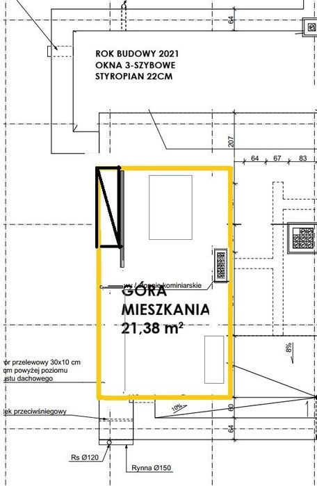 Nowoczesne umeblowane mieszkanie 4 pokoje Żelazna nowy niski blok 77m