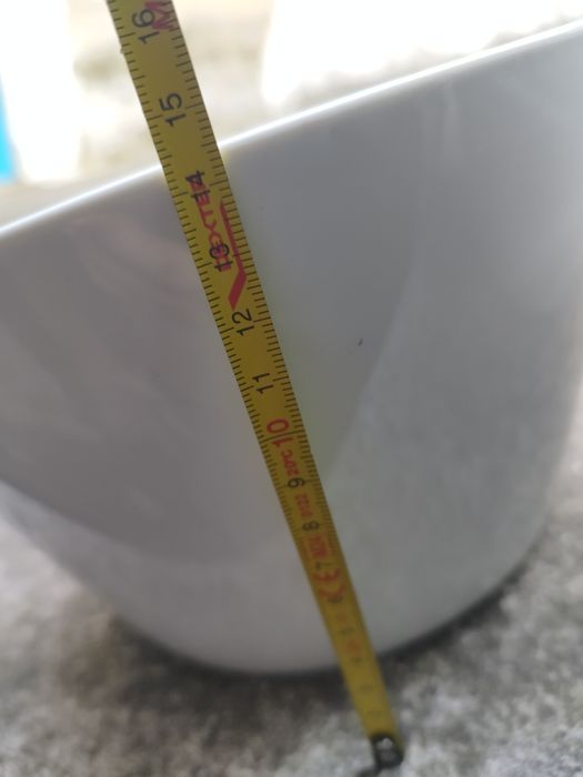 Saladeiras de cerâmica não vai no fogão e microondas